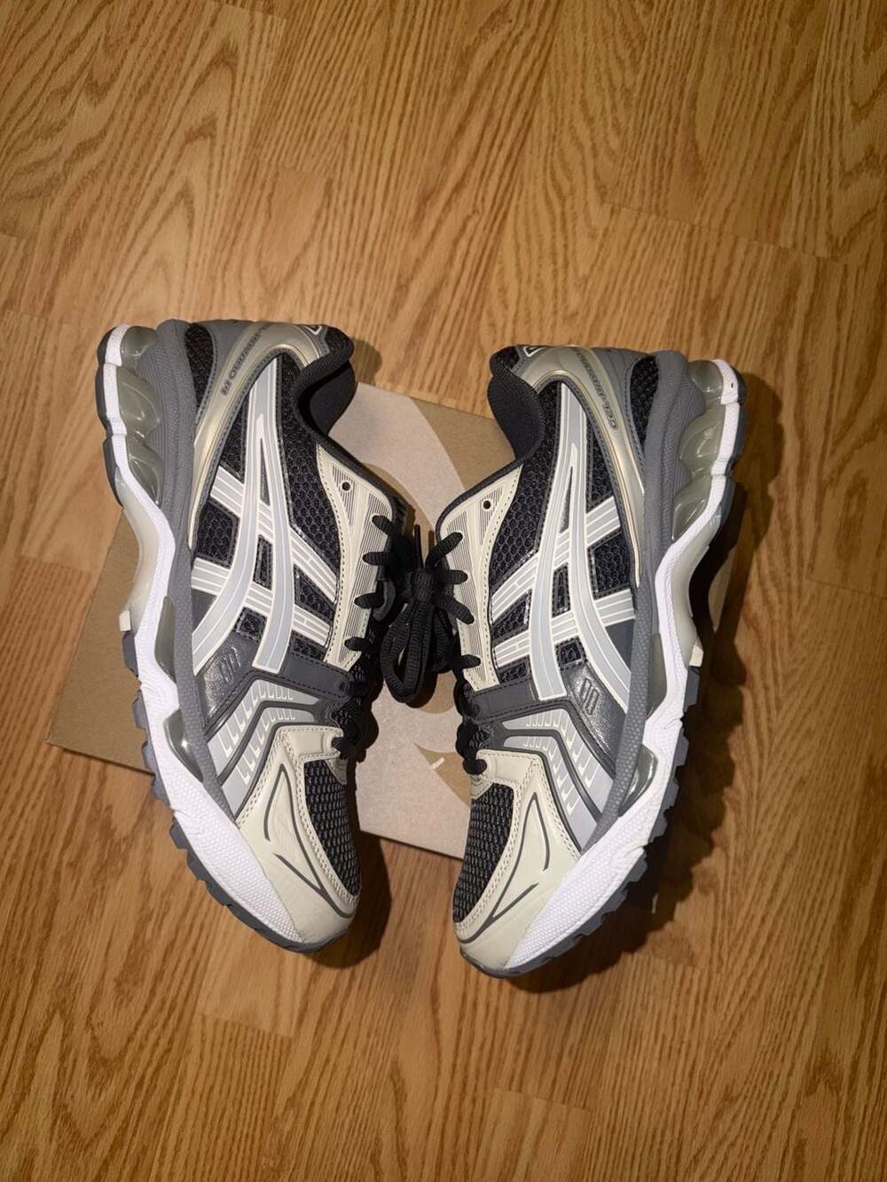 ASICS Gel-Kayano 14 Obsidian Grey Cement 1203A537-024‼️SHIP FAST‼️USED SZ 9.5M
